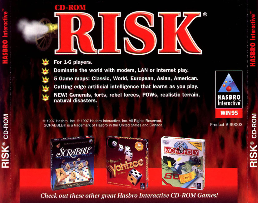 Risk 2 - zadn CD obal