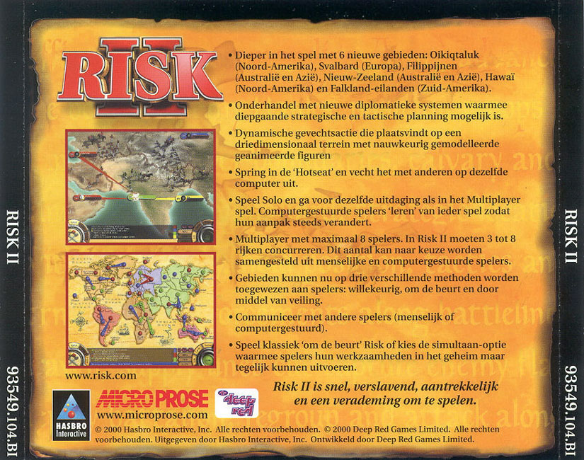 Risk 2 - zadn CD obal 2