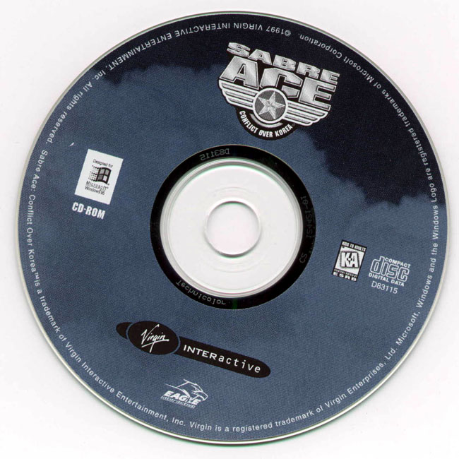 Sabre Ace: Conflict Over Korea - CD obal