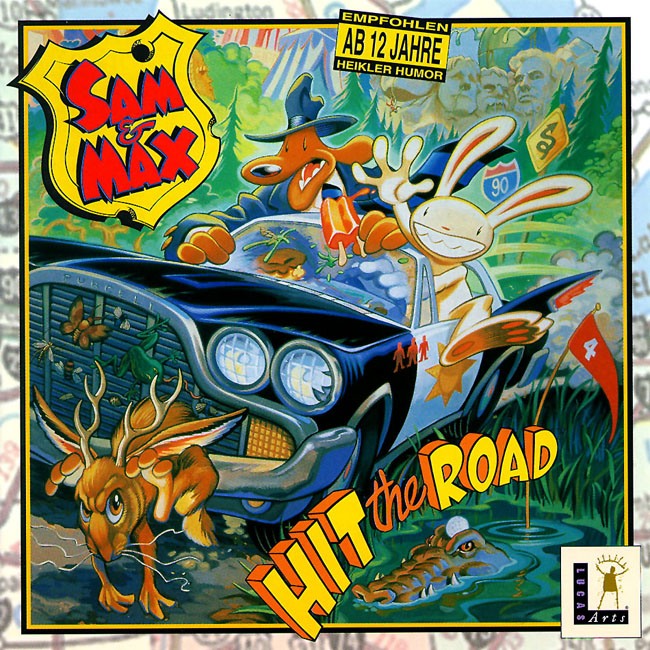 Sam & Max: Hit The Road - predn CD obal