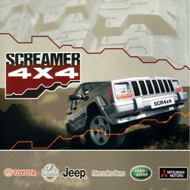 Screamer 4x4 - predn CD obal