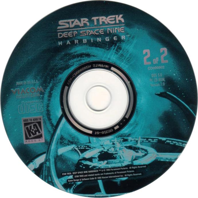 Star Trek: Deep Space Nine: Harbinger - CD obal 2