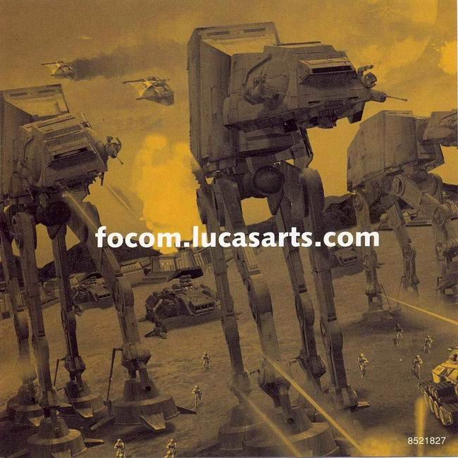 Star Wars: Force Commander - predn vntorn CD obal