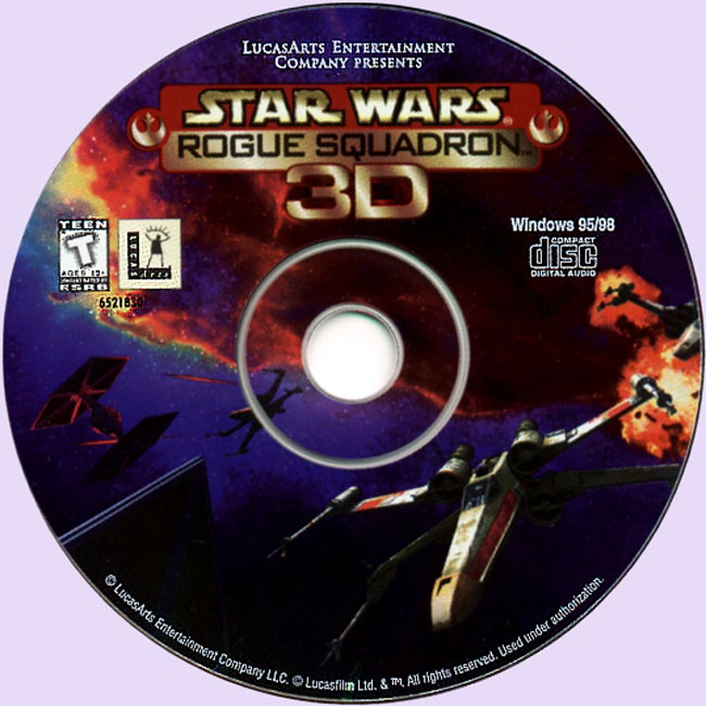Star Wars: Rogue Squadron 3D - CD obal