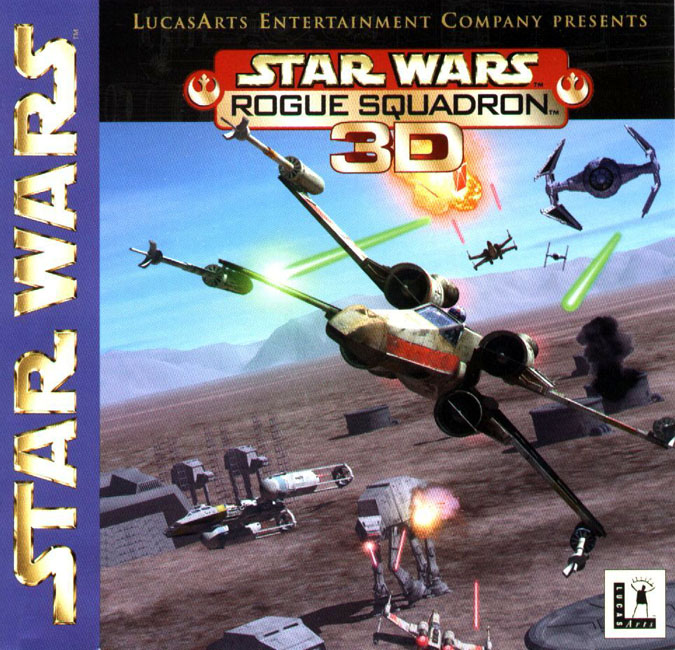 Star Wars: Rogue Squadron 3D - predn CD obal