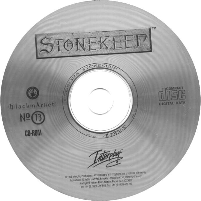 Stonekeep - CD obal