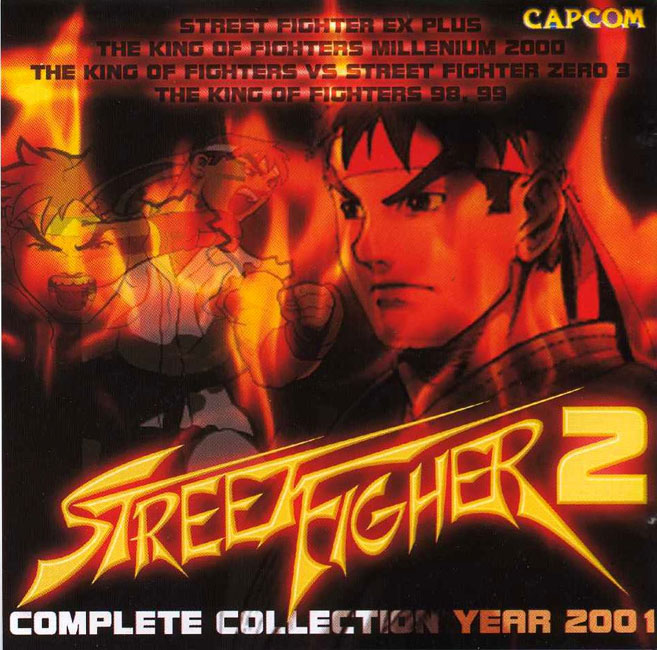 Street Fighter: Complete Collection Year 2001 - predn CD obal