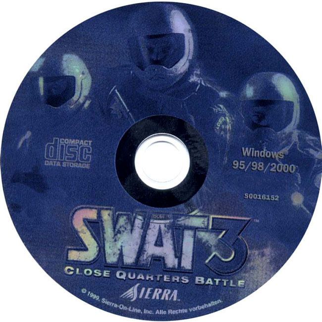 SWAT 3 - Close Quarters Battle - CD obal