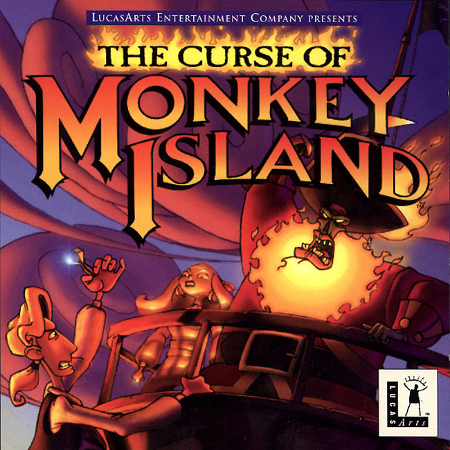 Monkey Island 3: The Curse of Monkey Island - predn CD obal