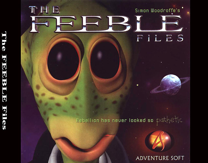 The Feeble Files - zadn CD obal