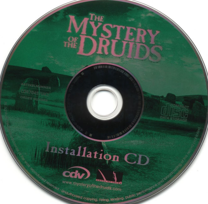 The Mystery of the Druids - CD obal