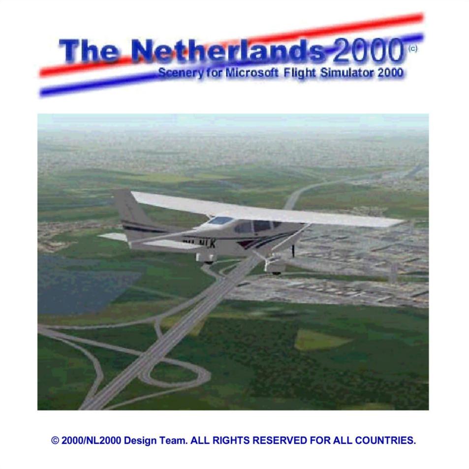 The Netherlands 2000: Scenery for MS Flight Simulator 2000 - predn CD obal