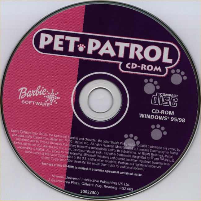 Barbie Pet Patrol - CD obal