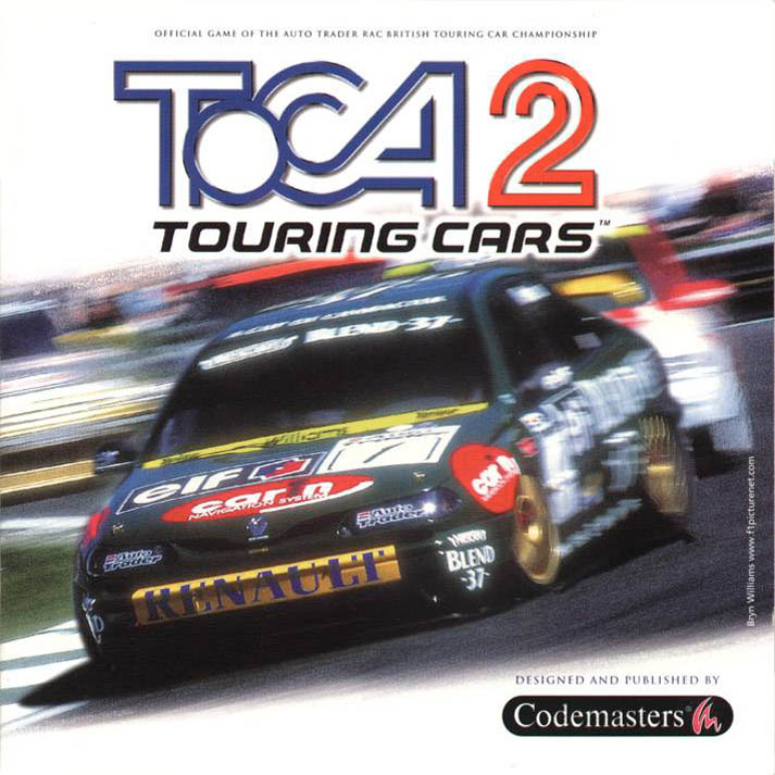Toca 2: Touring Cars - predn CD obal