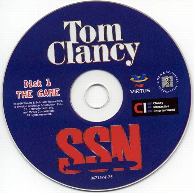 Tom Clancy's SSN - CD obal
