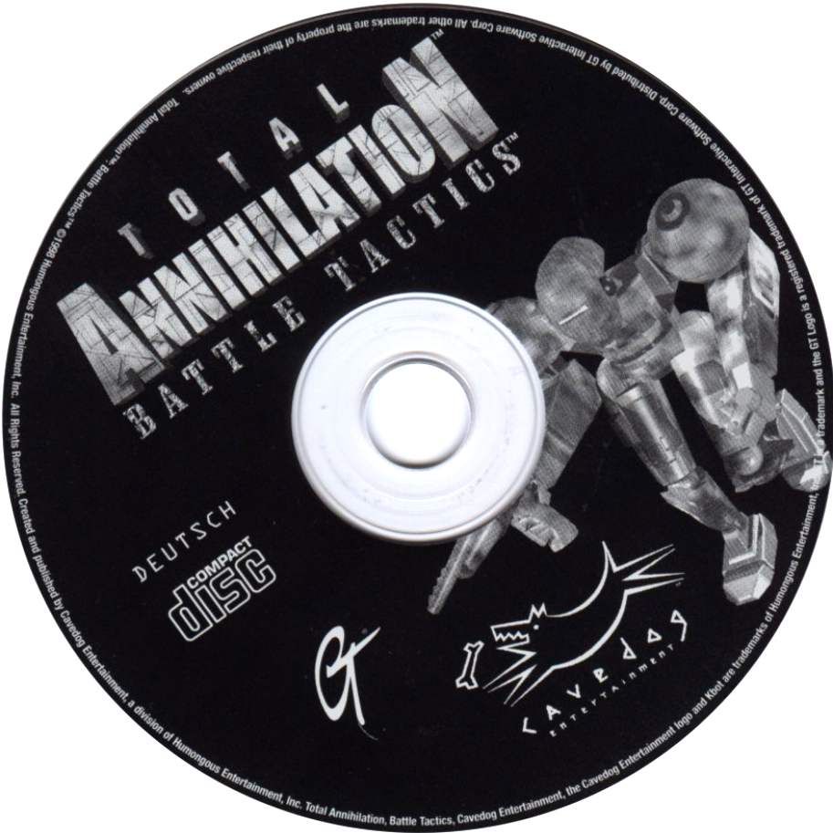 Total Annihilation: Battle Tactics - CD obal