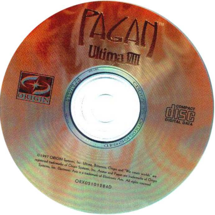 Ultima 8: Pagan - CD obal
