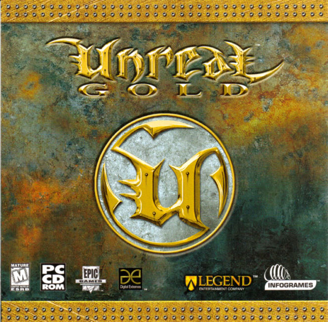 Unreal: Gold - predn CD obal