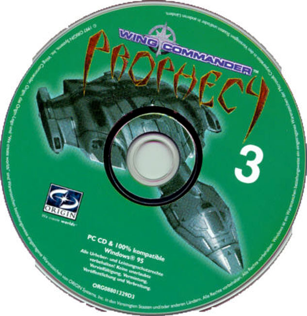 Wing Commander: Prophecy - CD obal 3