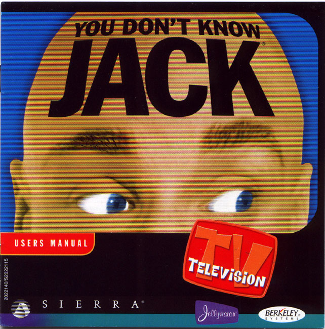 You Don't Know Jack: Television - predn CD obal