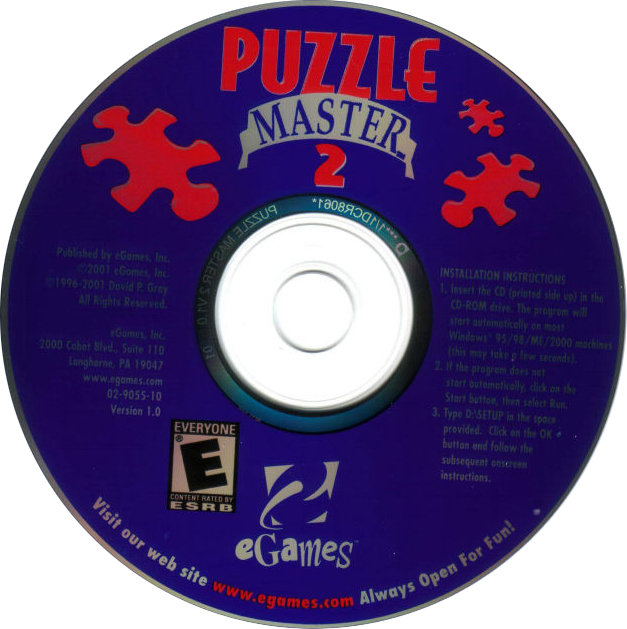 Puzzle Master 2 - CD obal