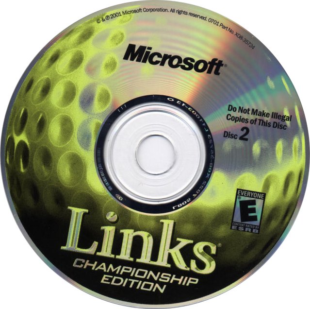 Links Championship Edition - CD obal 2