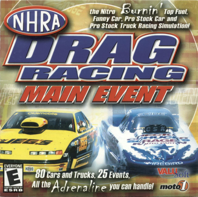 NHRA Drag Racing: Main Event - predn CD obal