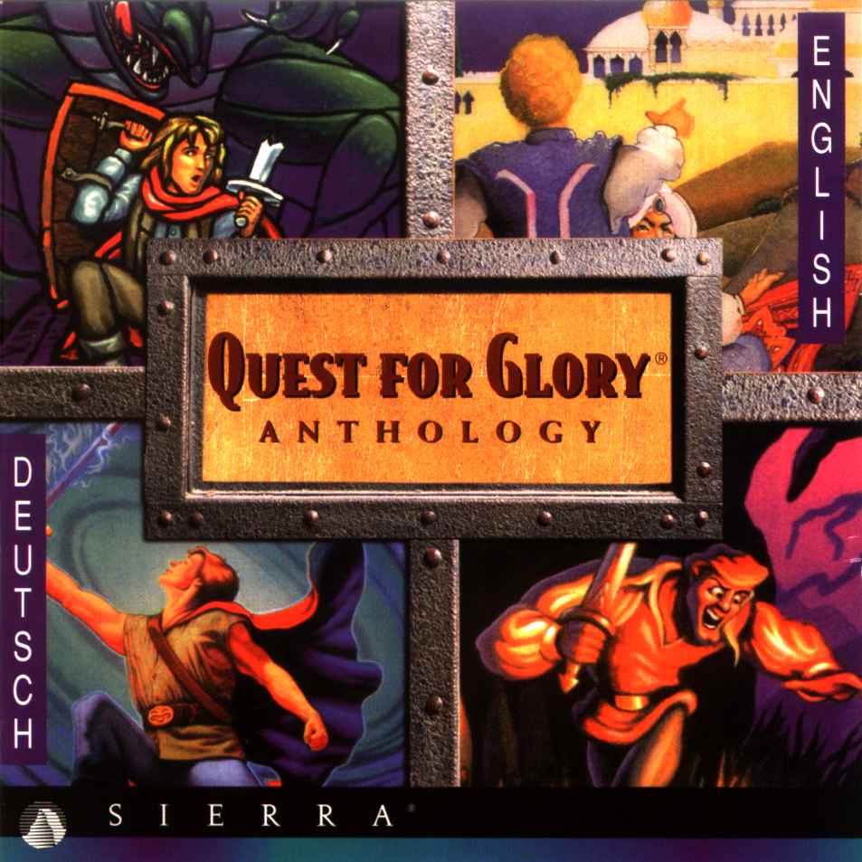 Quest for Glory: Anthology - predn CD obal