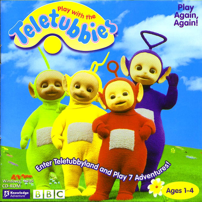 Play with the Teletubbies - predn CD obal