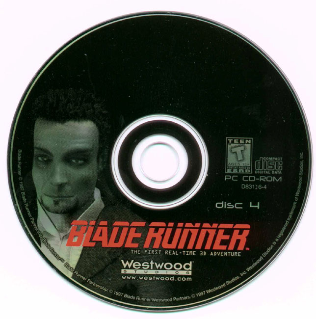 Blade Runner - CD obal 4