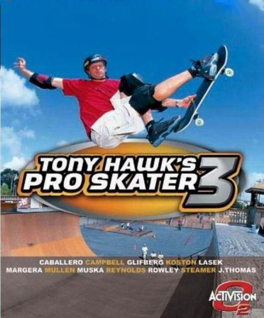 Tony Hawk's Pro Skater 3 - predn CD obal 2