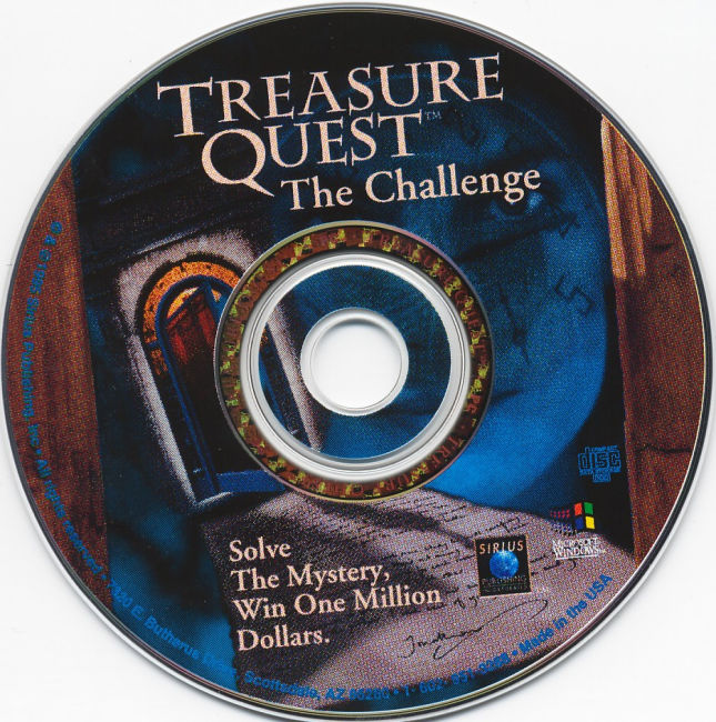 Treasure Quest: The Challenge - CD obal