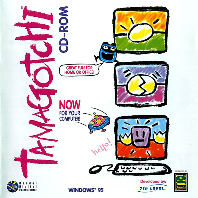 Tamagotchi - predn CD obal