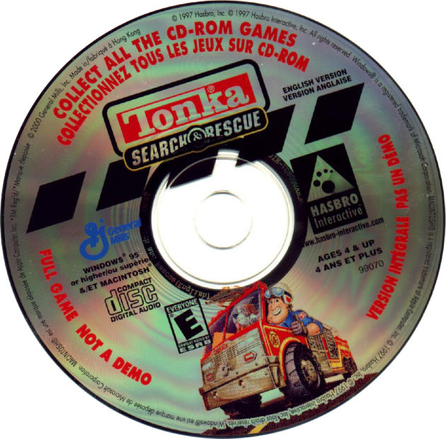Tonka Search and Rescue - CD obal