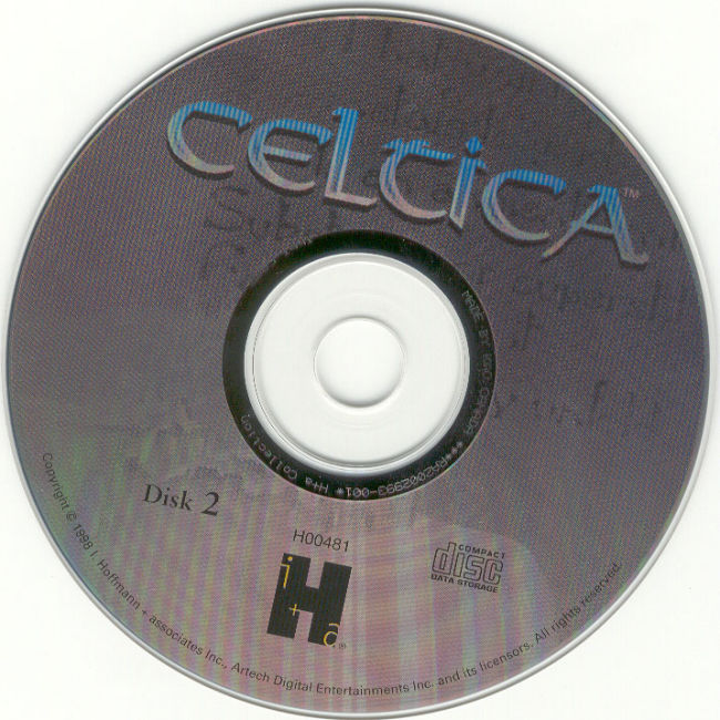 Celtica - CD obal 2