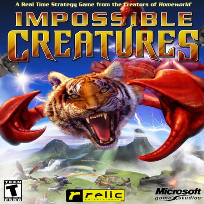 Impossible Creatures - predn CD obal