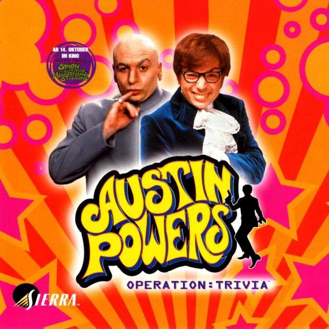 Austin Powers - Operation: Trivia - predn CD obal 2