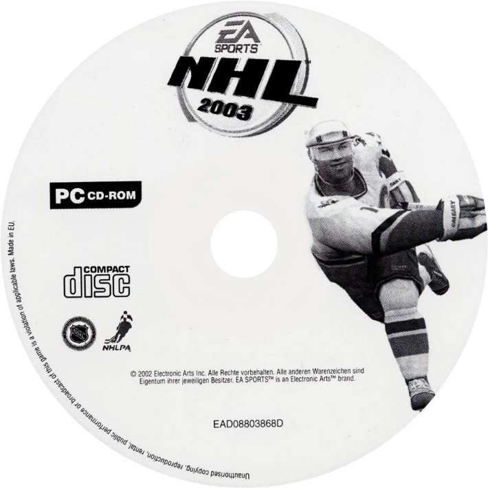 NHL 2003 - CD obal