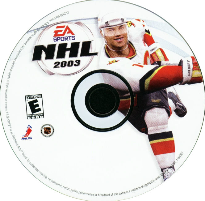 NHL 2003 - CD obal 2