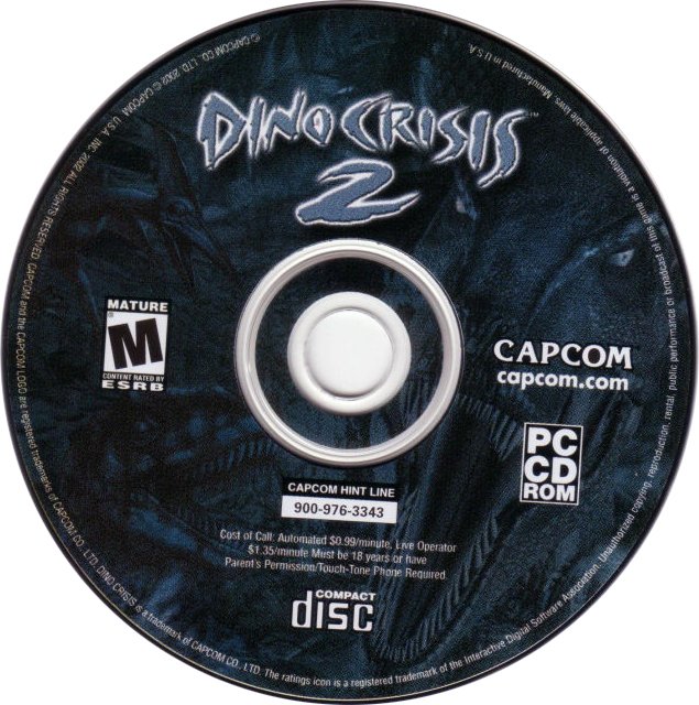Dino Crisis 2 - CD obal