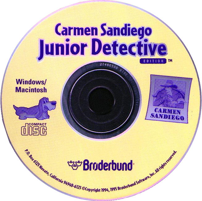 Carmen Sandiego: Junior Detective - CD obal