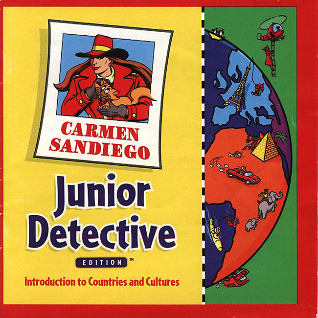 Carmen Sandiego: Junior Detective - predn CD obal
