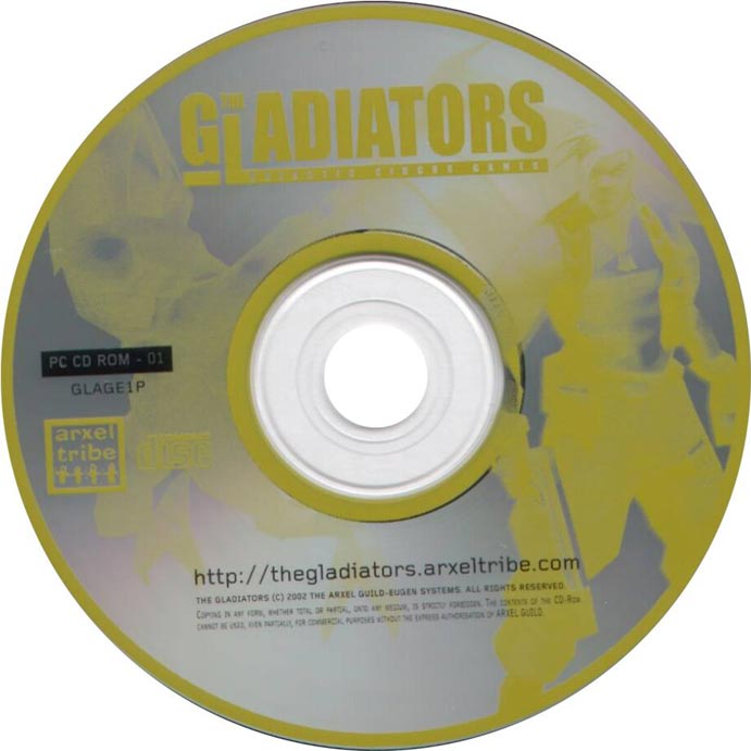 The Gladiators: The Galactic Circus Games - CD obal