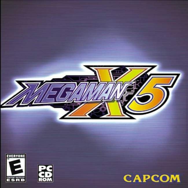 MegaMan X5 - predn CD obal