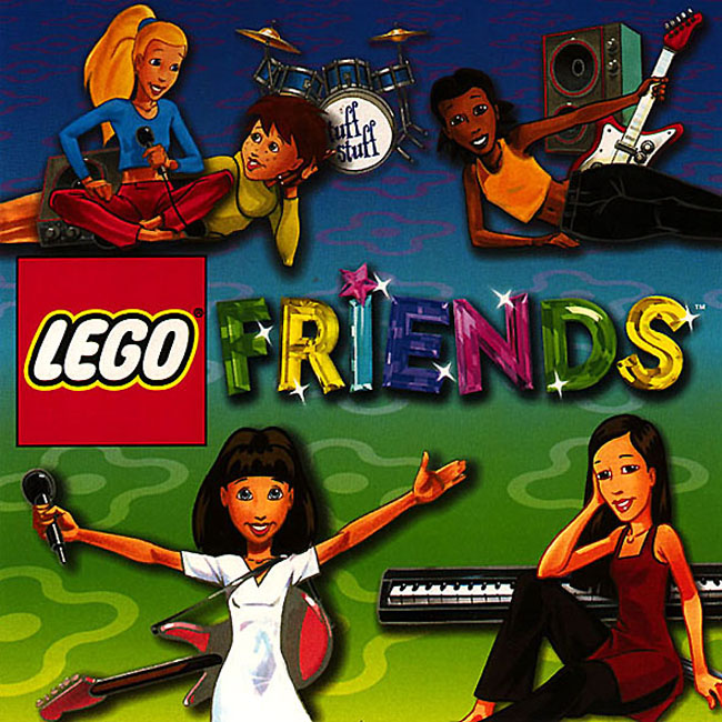 Lego Friends - predn CD obal