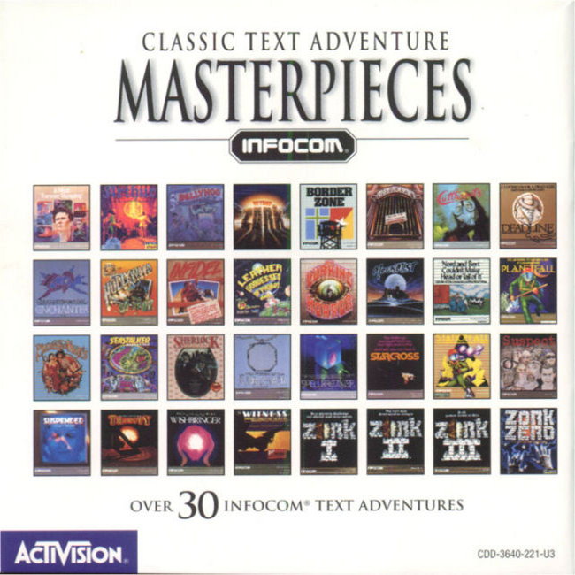 Classic Text Adventure Masterpieces of Infocom - predn CD obal
