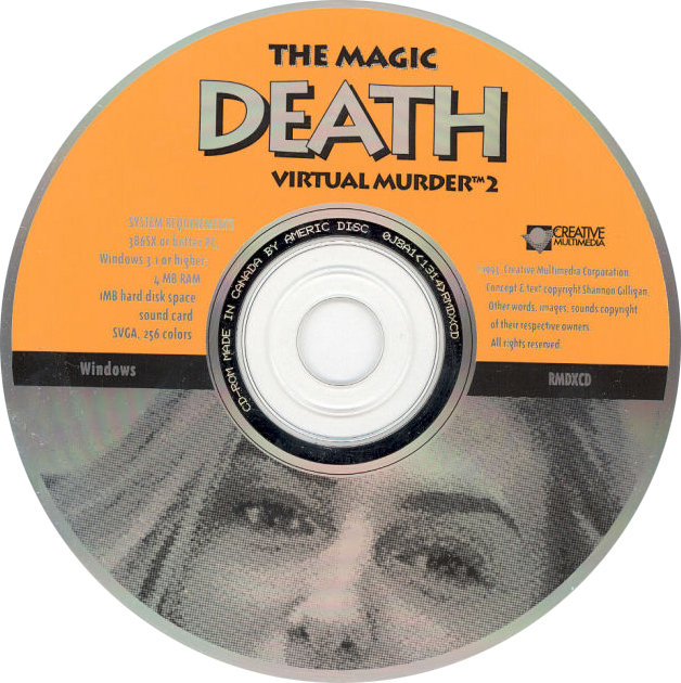 The Magic Death: Virtual Murder 2 - CD obal