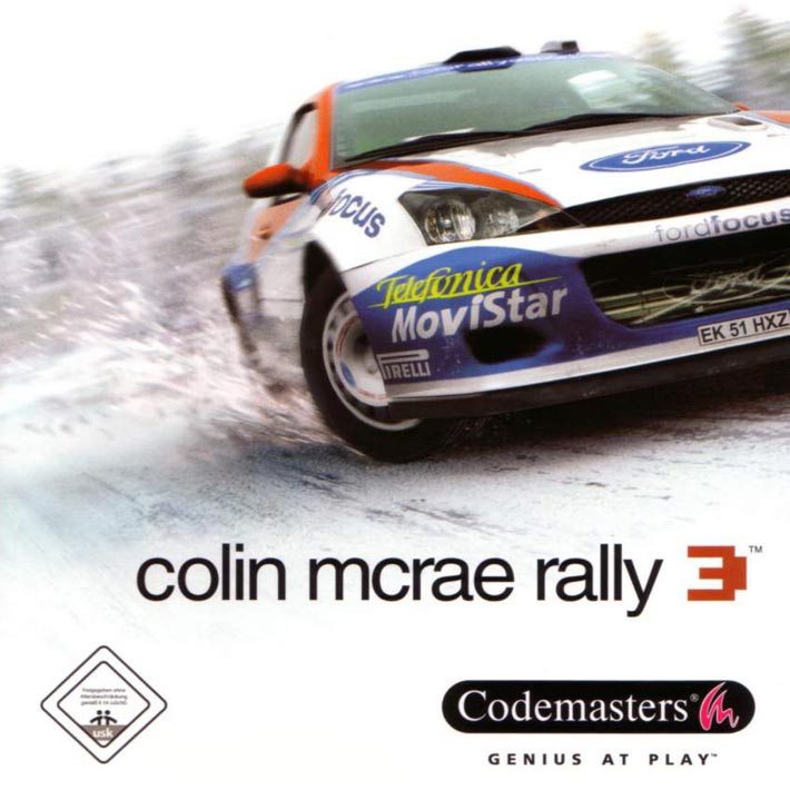 Colin McRae Rally 3 - predn CD obal 2