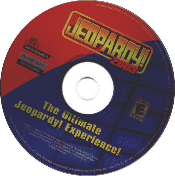 Jeopardy! 2003 - CD obal