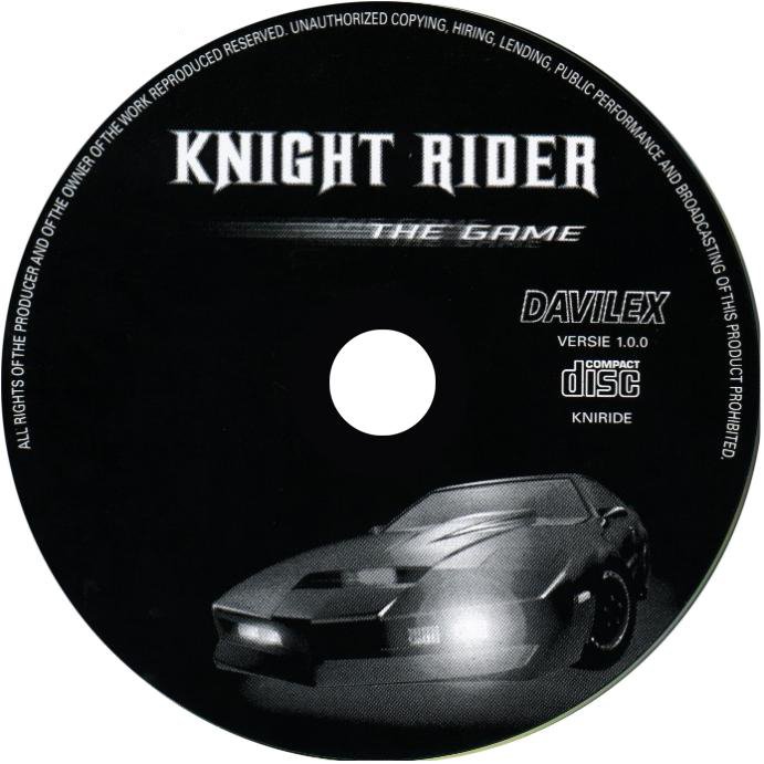 Knight Rider - The Game - CD obal